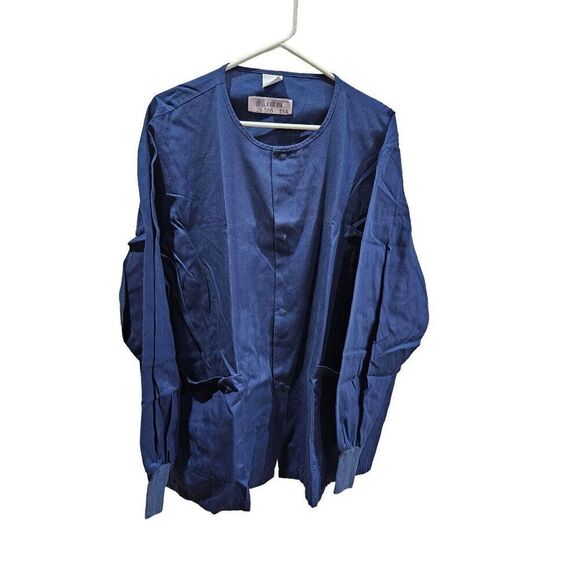 Medline XL scrub top blue item #39 - Picture 9 of 11